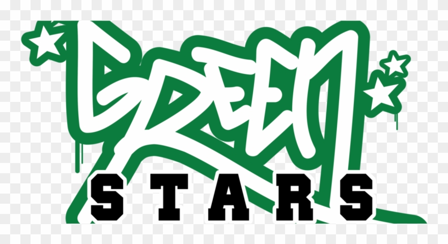Green Stars Cycling Club Clipart