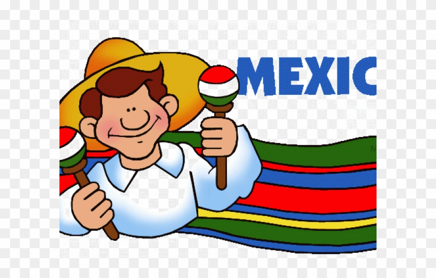 Folk Art Clipart Mexican Banner - Png Download