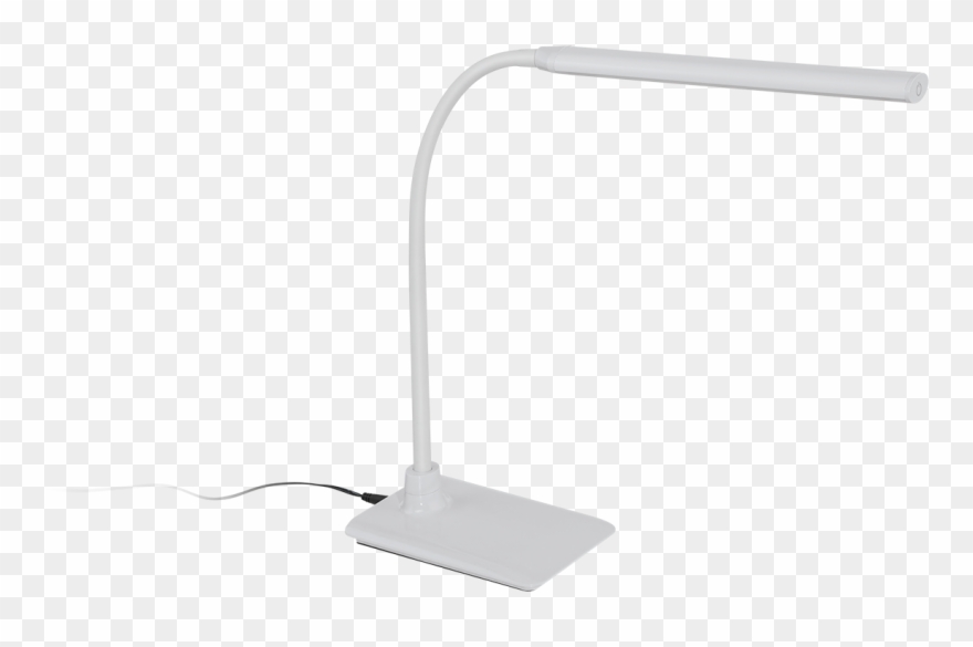 Lampa Stołowa Biurkowa Eglo Laroa 1x4,5w Led Biała Clipart
