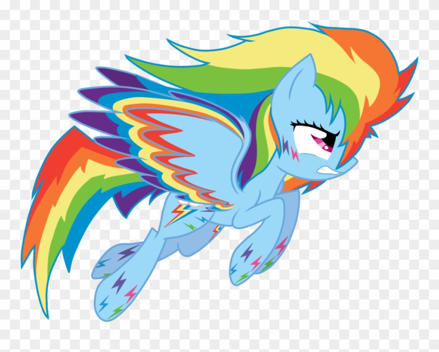 Rainbow Dash Original Pose By Luuandherdraws On Deviantart Clipart