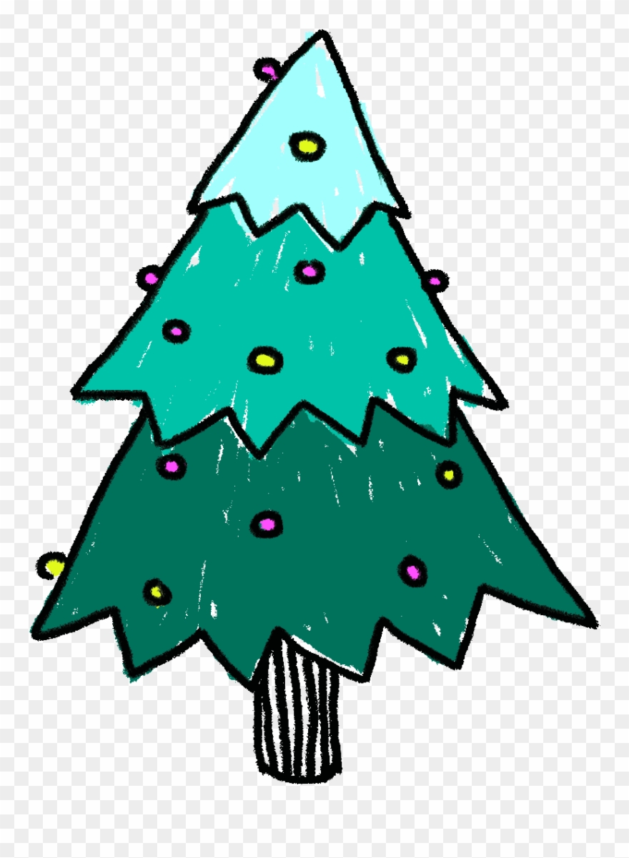 Christmas Tree Sticker By Kochstrasse™ Clipart