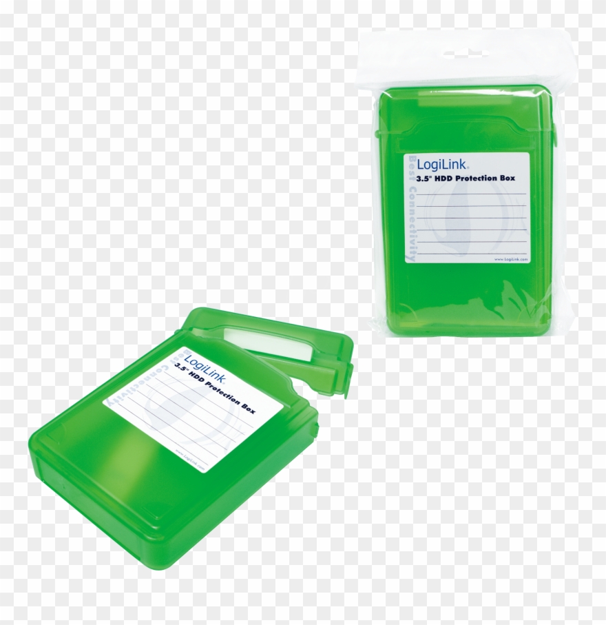 Logilink Ua0133g Festplatten Schutz Box Für 1x 3 5 Clipart