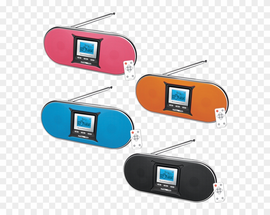 Goldmaster Sr-167 Taşınabilir Hoparlörlü Radyolu Oynatıcı Clipart