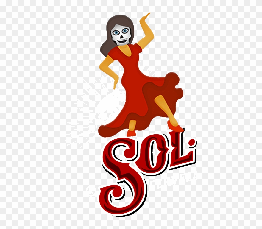 Day Of The Dead Dancing Sticker By Sol Beer Clipart