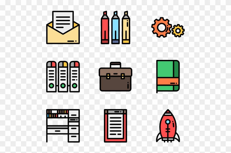 Business Analyst At Workplace Icon Stock Vector Art Clipart
