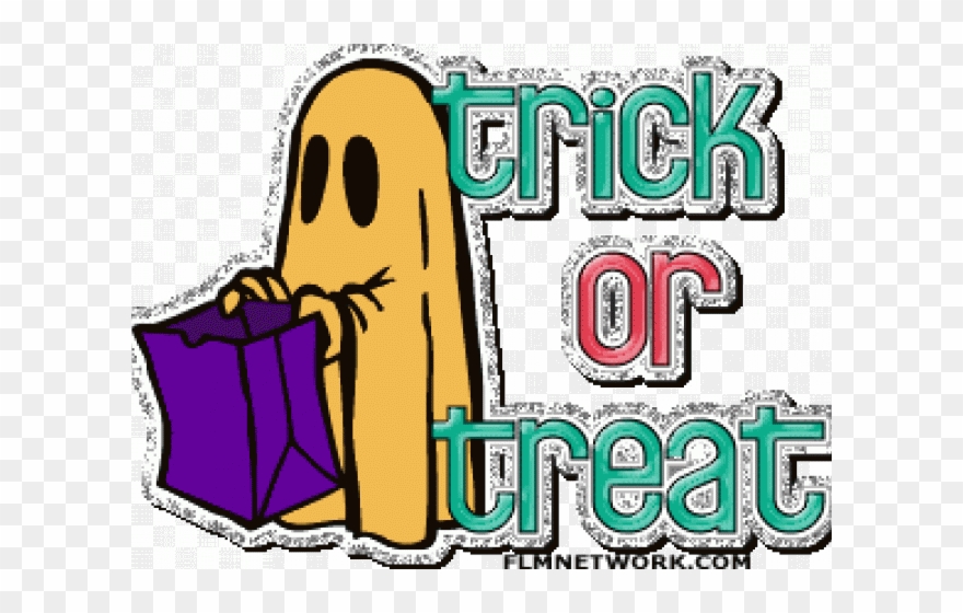 Trick Or Treat Clipart Downtown - Png Download