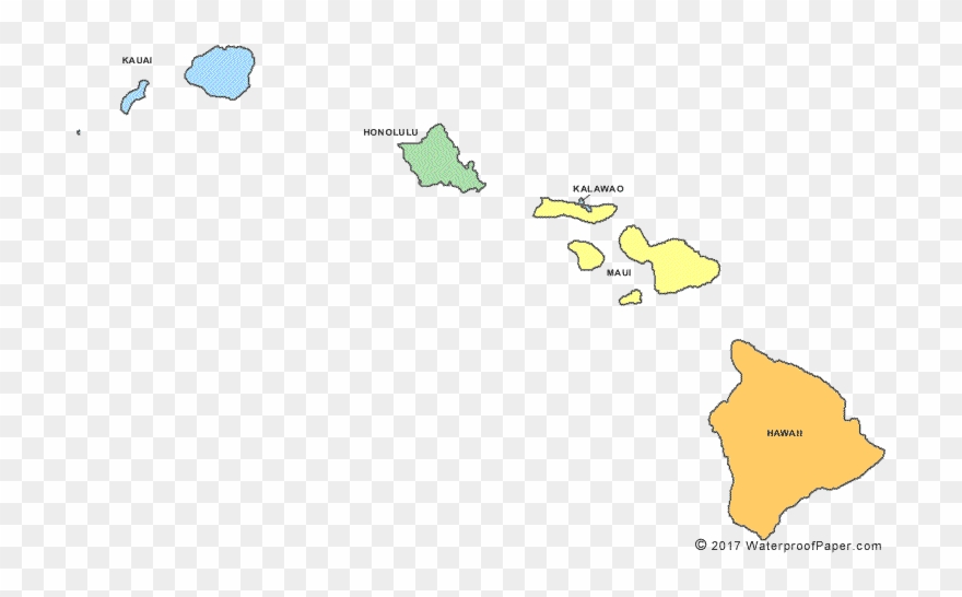 Printable Hawaii Maps State Outline County Cities Rh Clipart