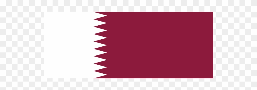 Iron-on Embroidered Flag Qatar Clipart