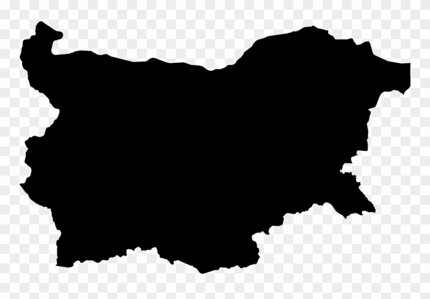 Bulgaria Black And White Clipart - Png Download