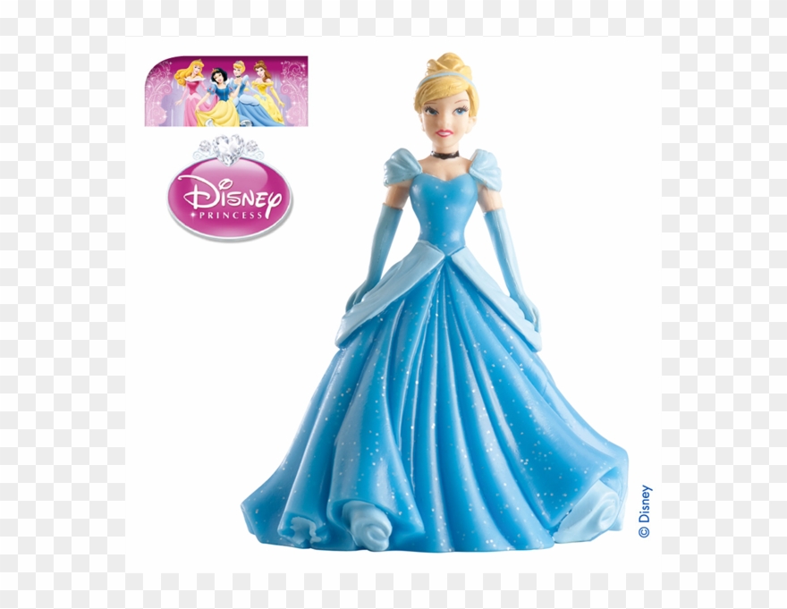 Cinderella Princess Set Pvc 8 Cm Clipart
