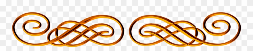 Copper Ornamental Flourish Png Image Clipart