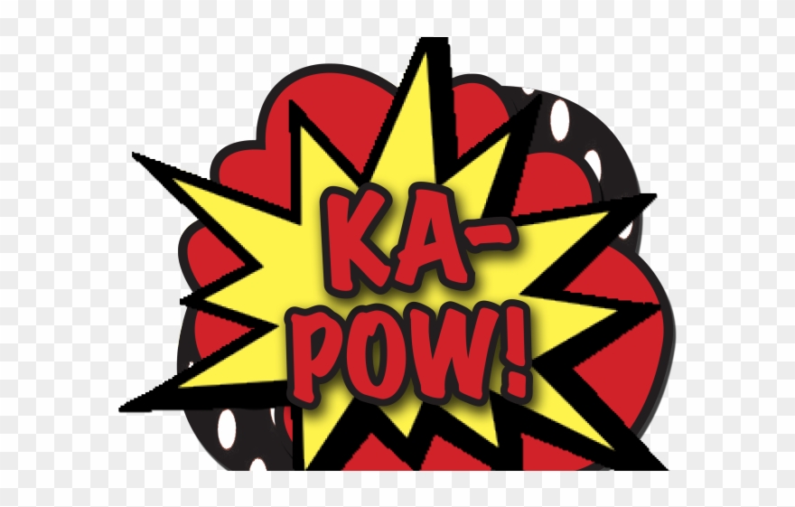 Comics Clipart Pow - Png Download