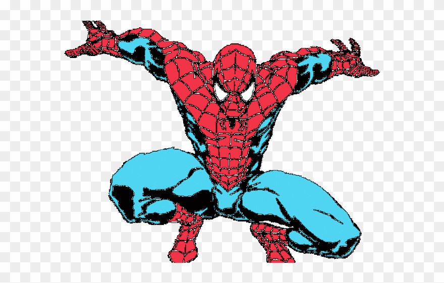 Comics Clipart Spider Man - Png Download
