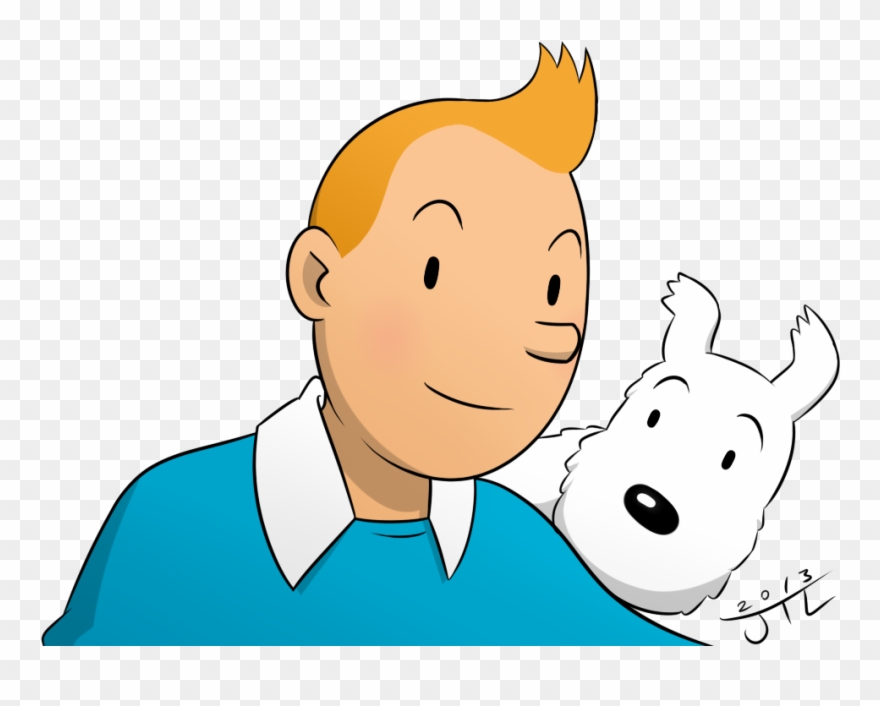 Petualangan Tintin Adalah Serial Komik Yang Diciptakan Clipart