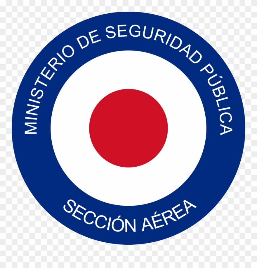Costa Rica Sección Aérea Roundel Clipart