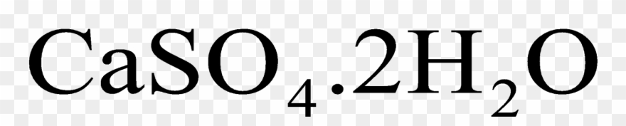 Calcium Sulphate Crystals (gypsum Crystals) Contain Clipart