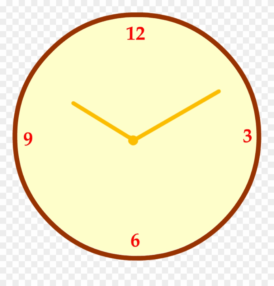 Clip Art Wall Clock - Png Download