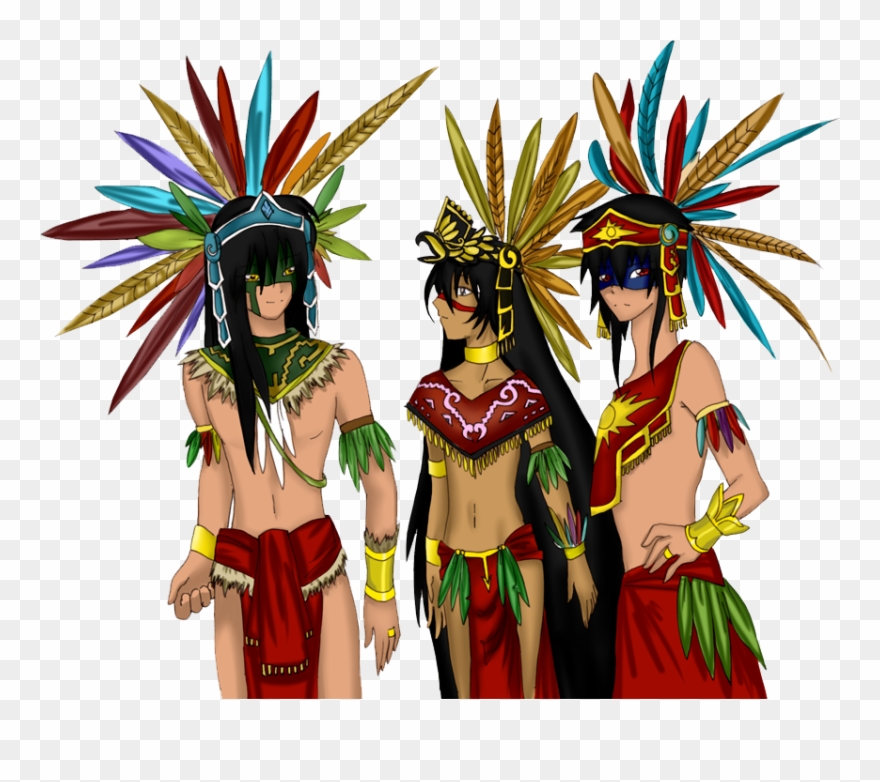 Aztec Warrior Clipart Aztec Empire - Png Download