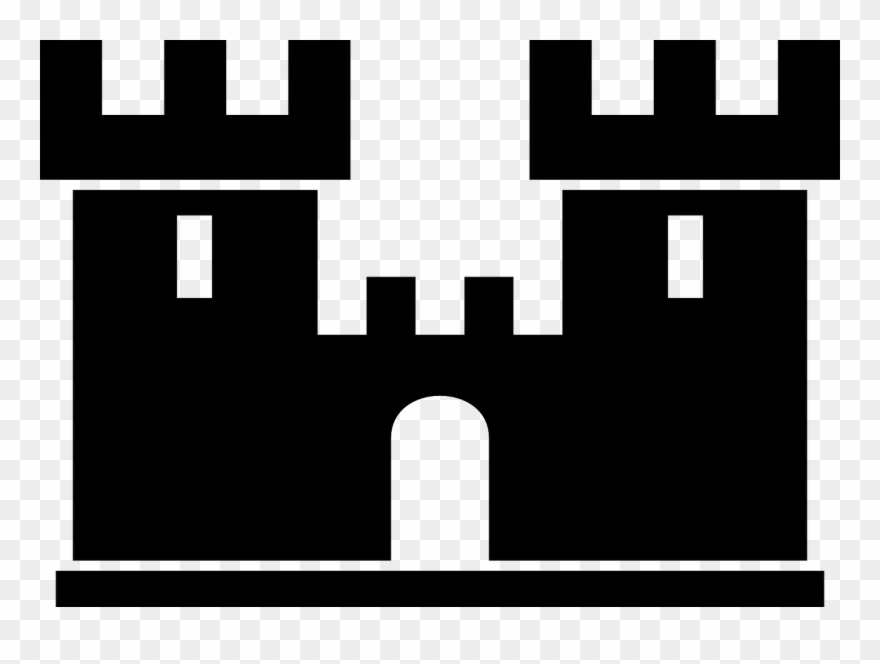 Castle Fortress Castellation Png Image Clipart