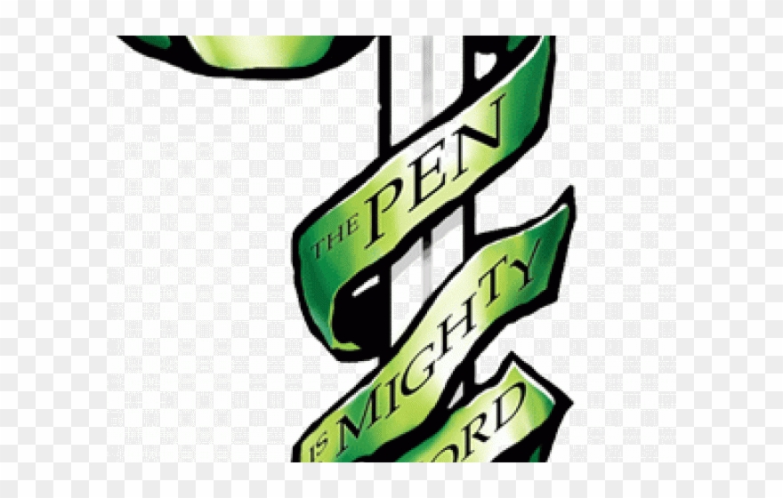 Pen Clipart Sword - Png Download