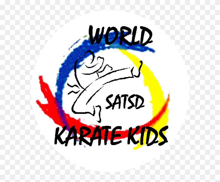 World Karate Kids Backpatch Clipart