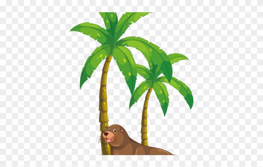 Palm Tree Clipart Kerala Coconut Tree - Png Download