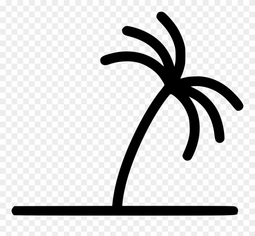 Palm Tree Comments Clipart