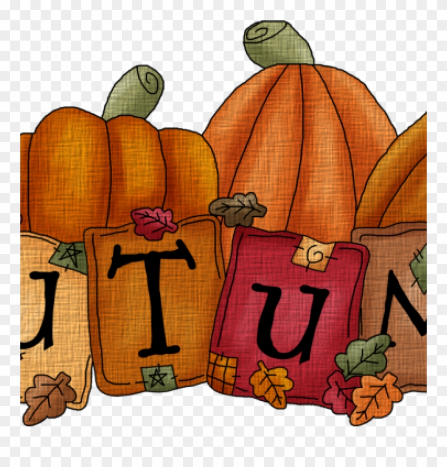 Fall Images Clip Art The Word Autumn Clip Art Clip - Png Download