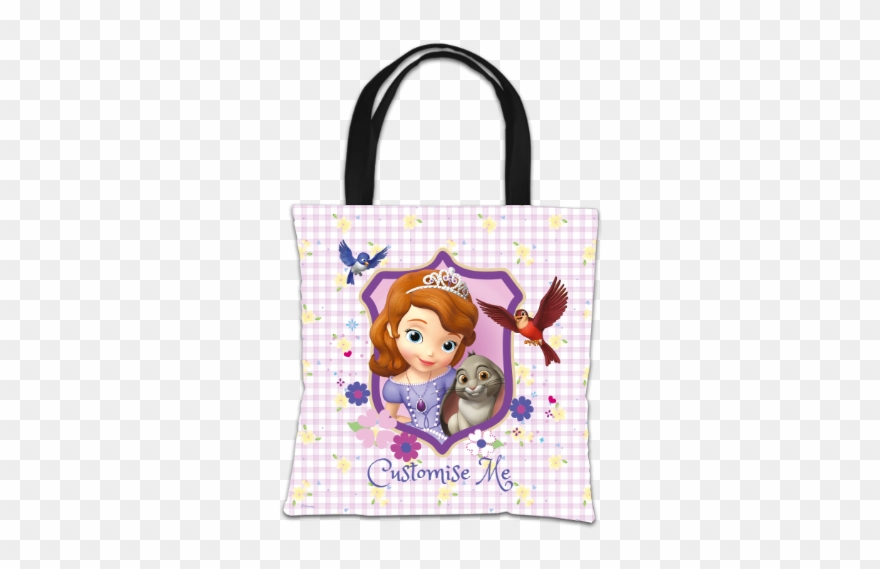 Disney Sofia The First Sofia And Clover Tote Bag Clipart