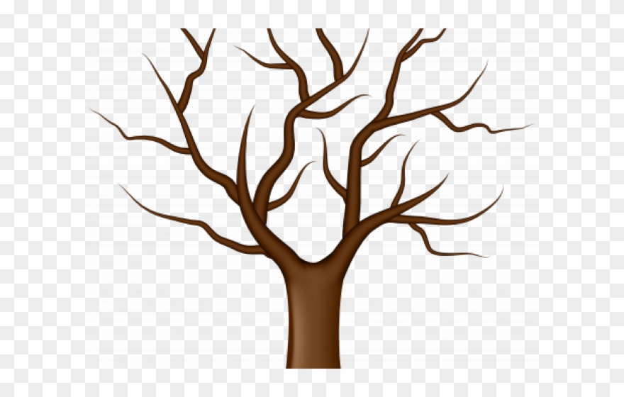 Roots Clipart Brown Tree - Png Download