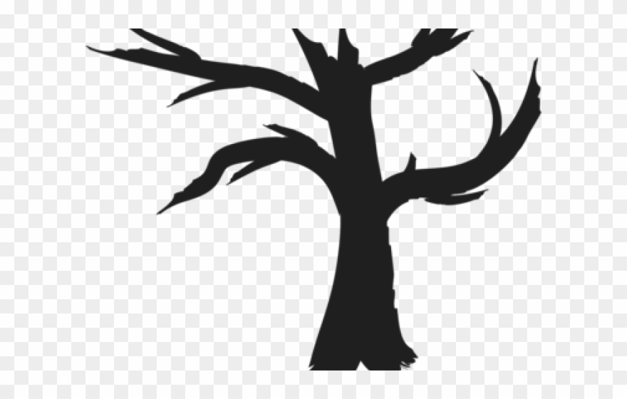 Dead Tree Clipart Dried Tree - Png Download