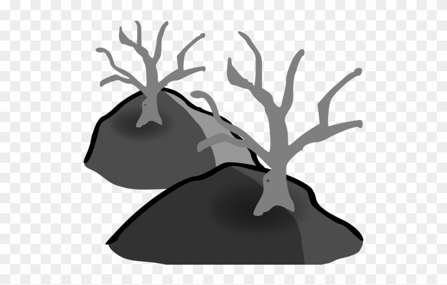 Dead Tree Clipart Dead Forest - Png Download