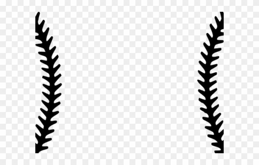 Stripe Clipart Softball - Png Download