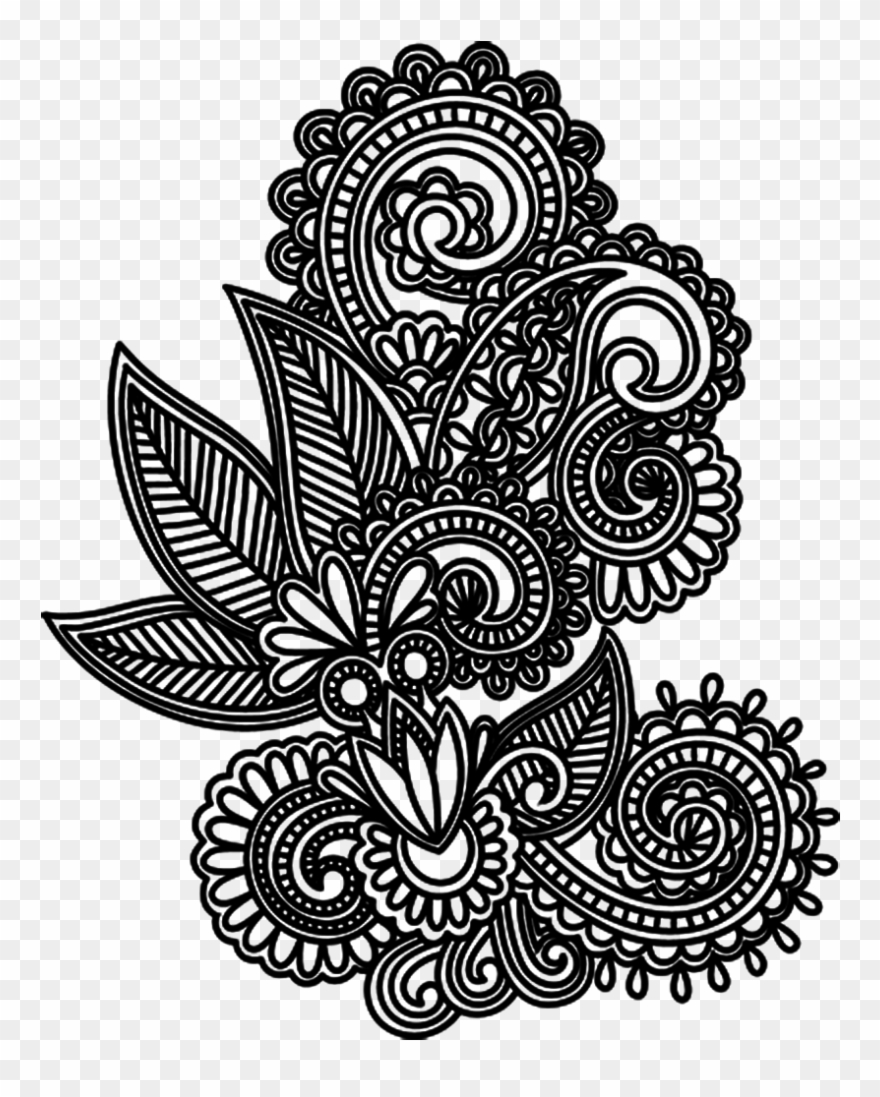 Tattoo Design Drawing Mehndi Png File Hd Clipart Transparent Png