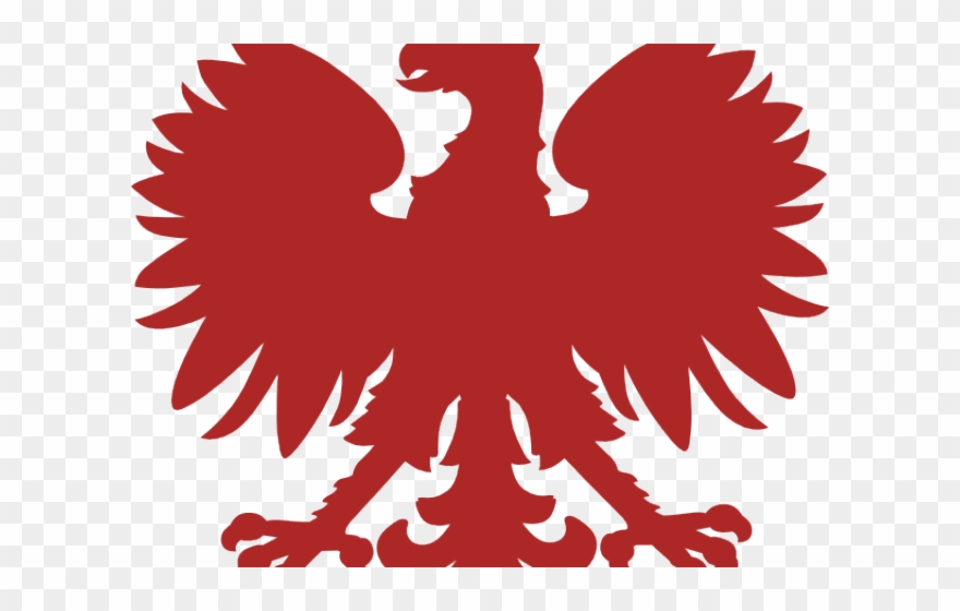 Black Eagle Clipart Polish - Png Download