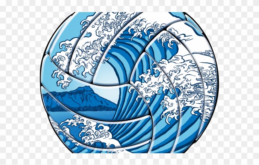 Rainbow Clipart Volleyball - Png Download