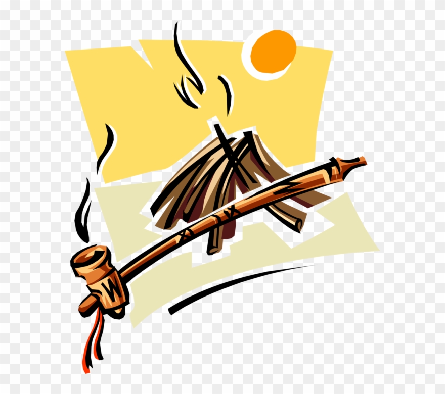 Pipe Clipart Native American - Png Download