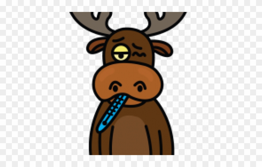 Moose Clipart Pretty - Png Download