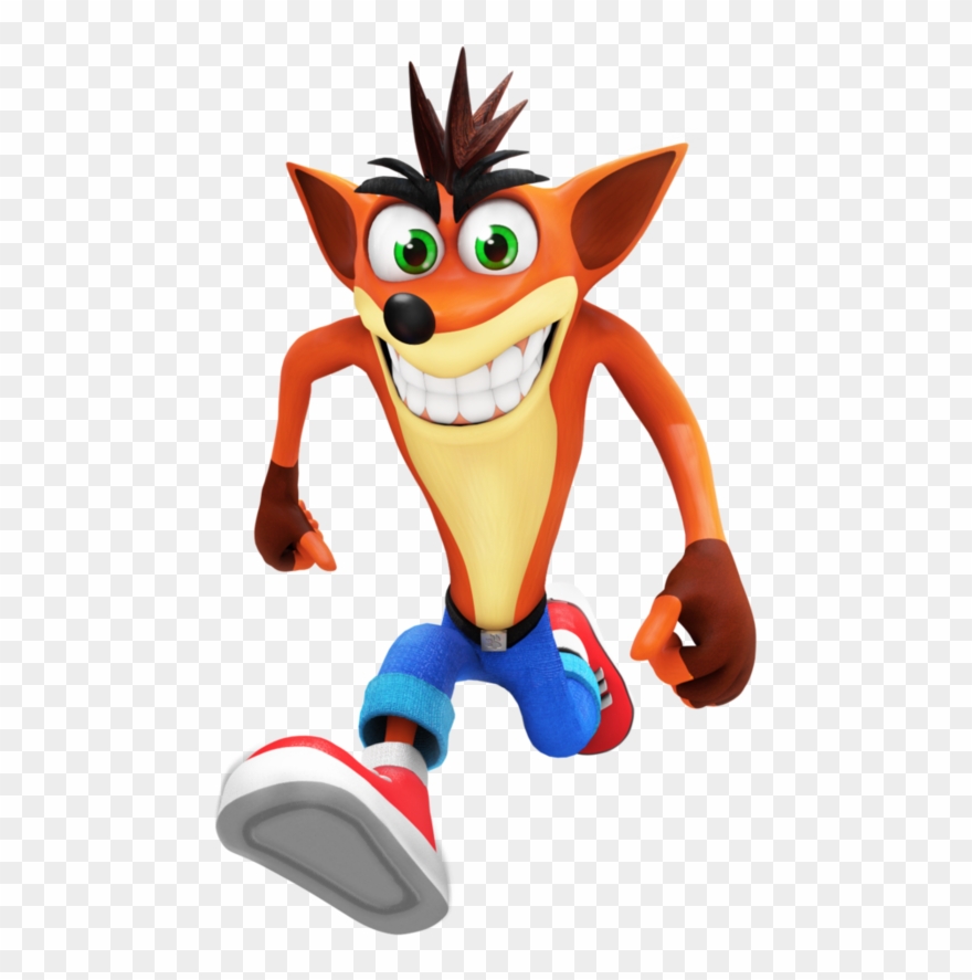Crash Bandicoot Clipart Victory Dance - Png Download