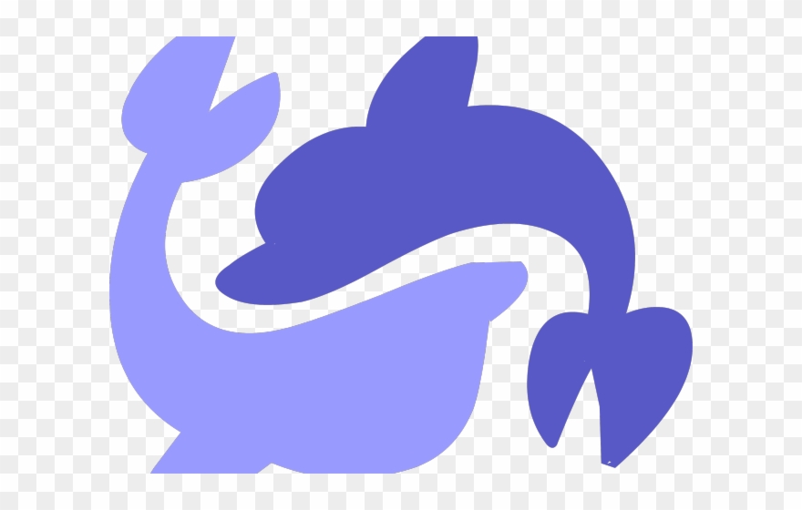 Dolphin Clipart Purple - Png Download