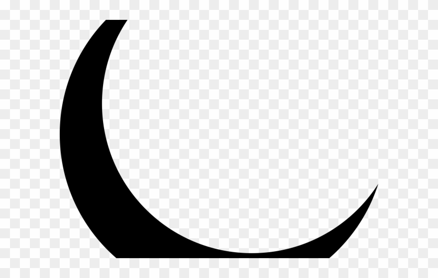 Crescent Clipart New Moon - Png Download