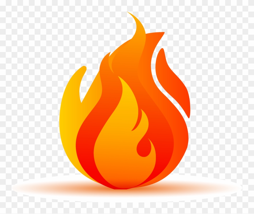 Flame Cartoon Clipart