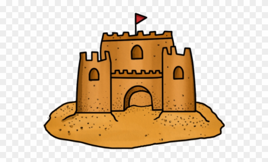 Sand Castle Clipart Clip Art - Png Download