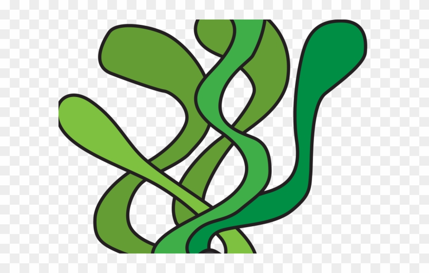 Sea Grass Clipart Sea Background - Png Download