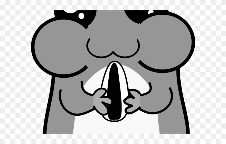 Footprint Clipart Hamster - Png Download