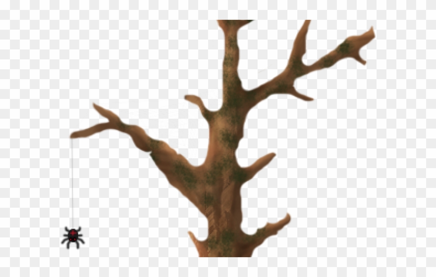 Dead Tree Clipart Spooky - Png Download