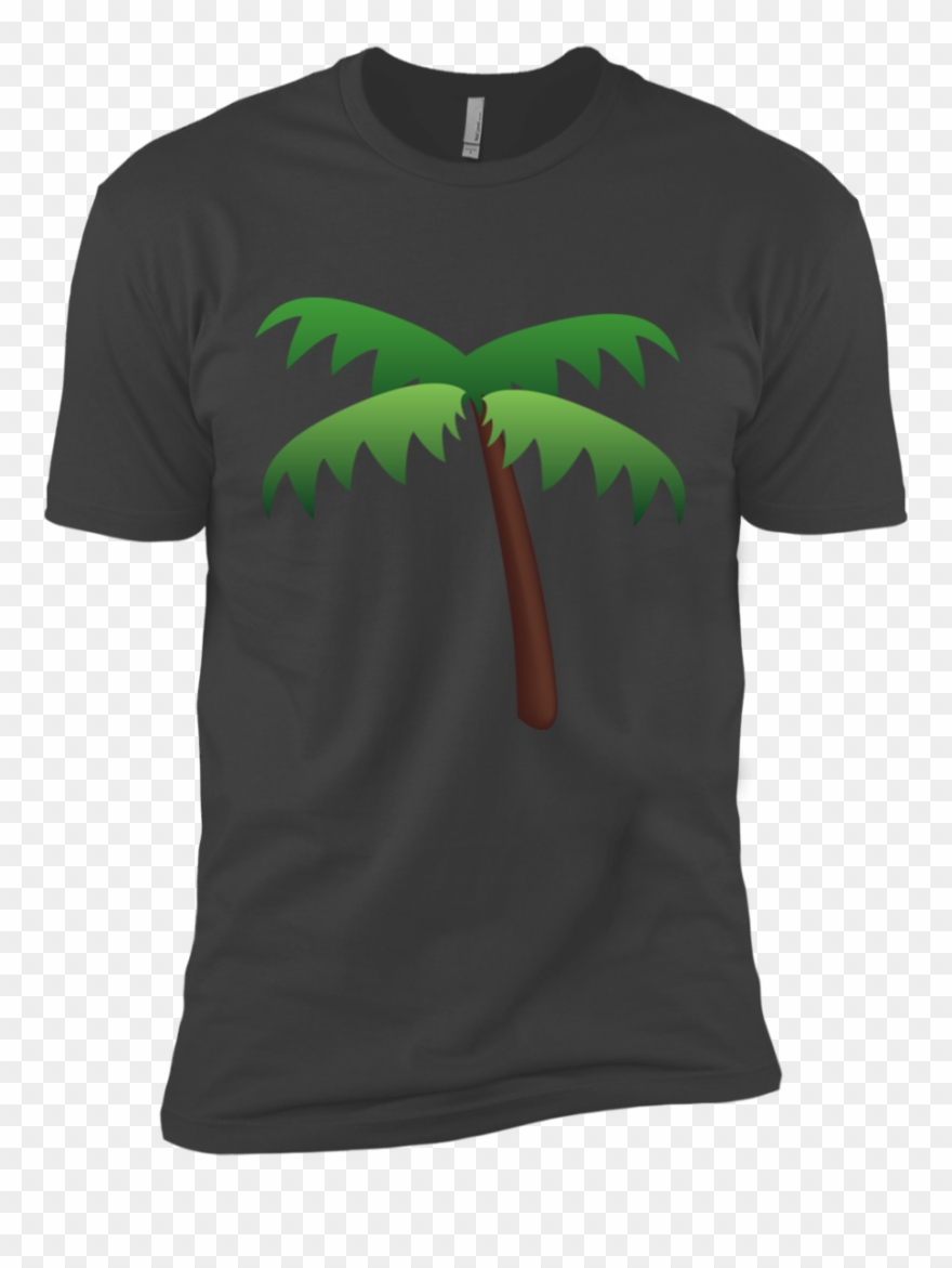 Palm Tree Emoji Nl3600 Next Level Premium Short Sleeve Clipart