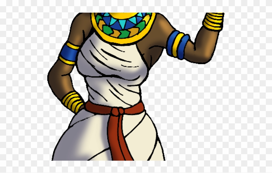 Egypt Clipart Egyptian Queen - Png Download