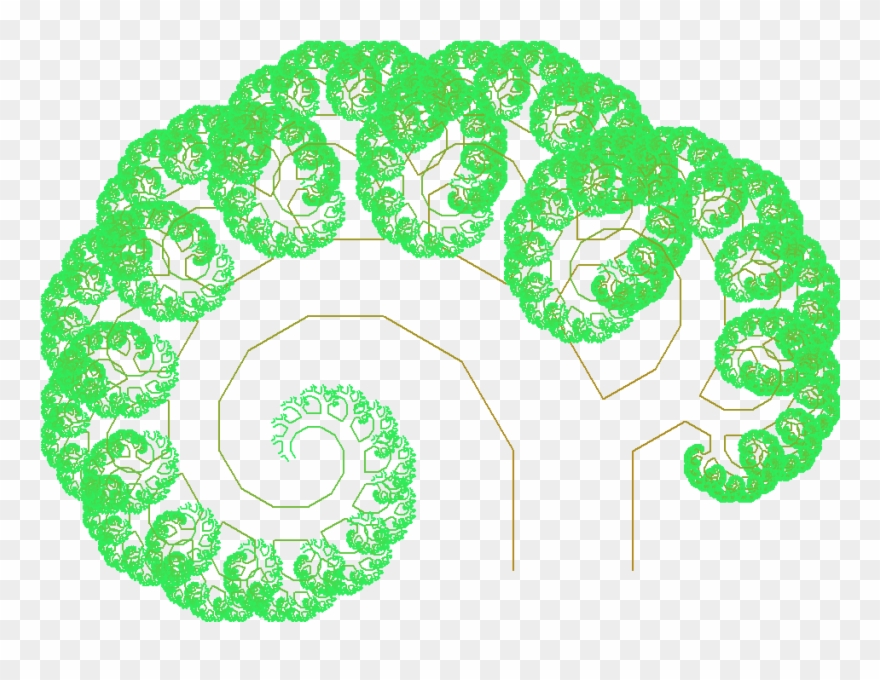 Pythagoras Baum Color Clipart