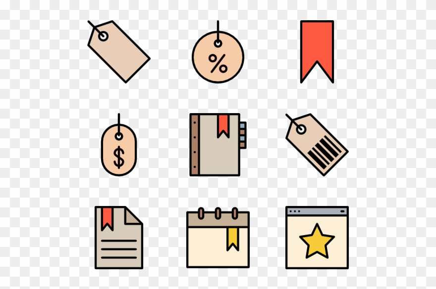 Bookmark Tag Clipart